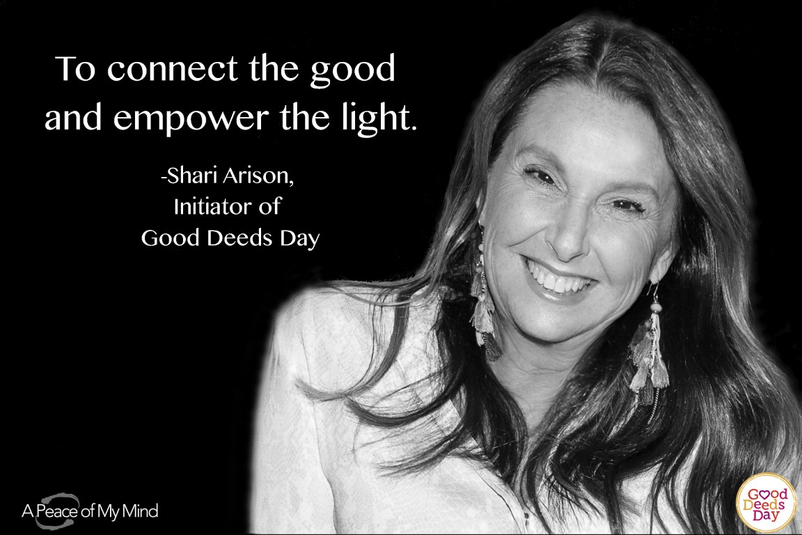 To connect the good and empower the light.