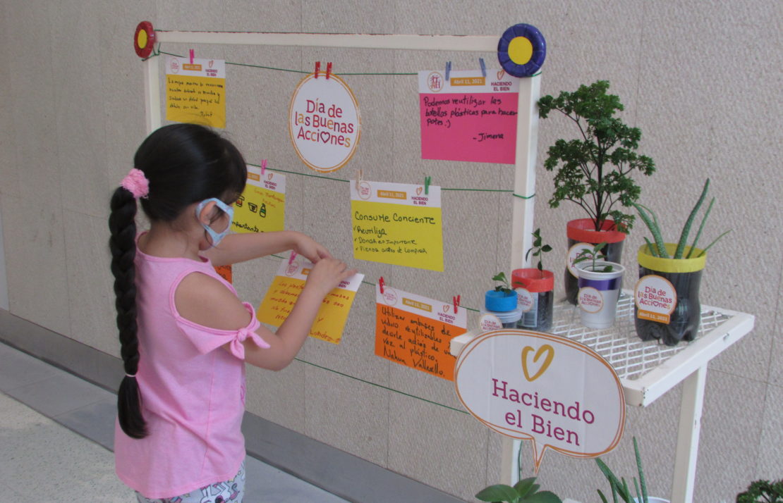 Mural de Visiones Positivas en Swisscontact