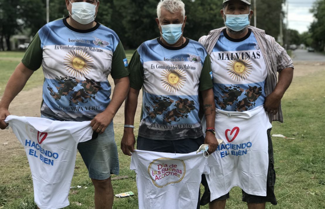 Veteranos de Malvinas y el Día de las Buenas Acciones
