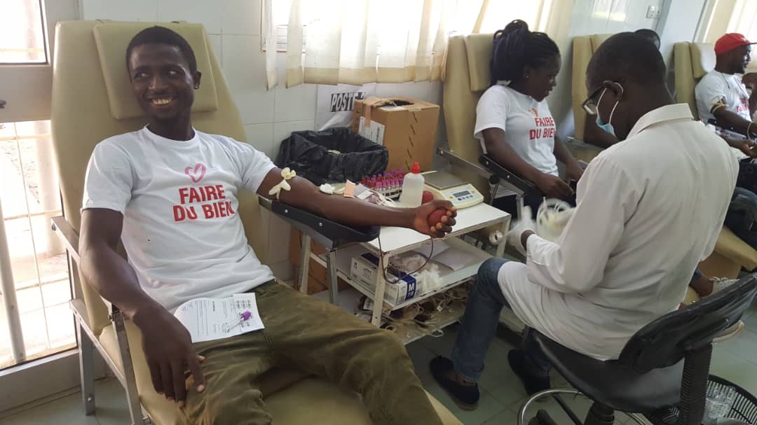 Campaña de donación de sangre