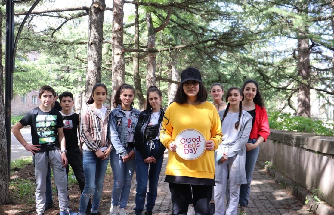 El equipo de Voluntarios juveniles