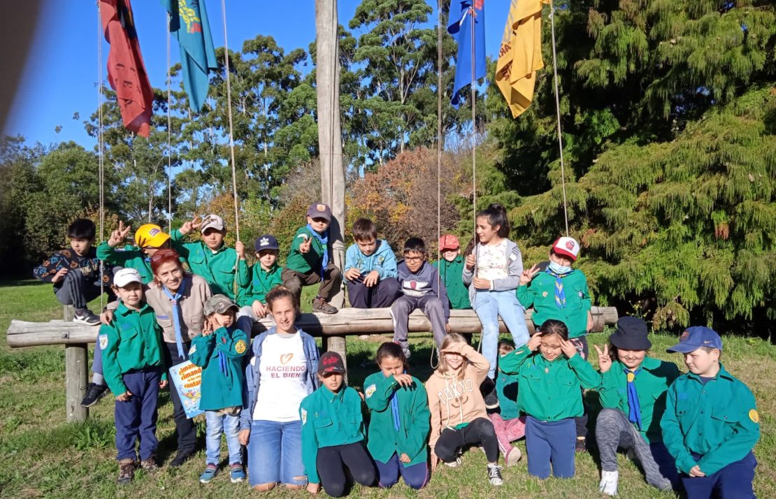 Celebración del DBA junto al grupo Scout Armonía