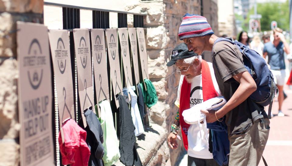 Volunteers become personal shoppers to help people in need for the day.