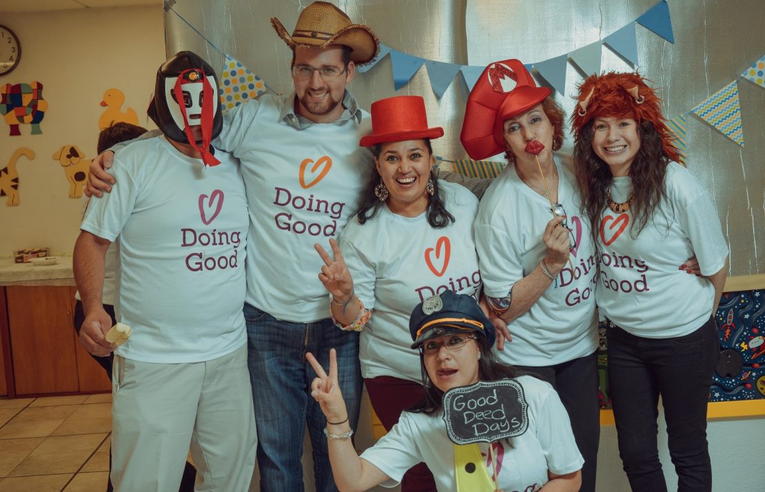 BHI Mexico celebrating Good Deeds Day.