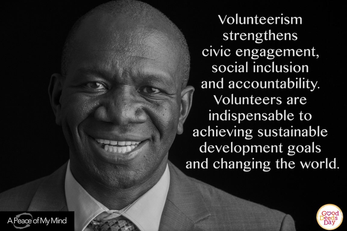 Volunteerism strengthens civic engagement, social inclusion, and accountability. Volunteers are indispensable to achieving sustainable development goals and changing the world.