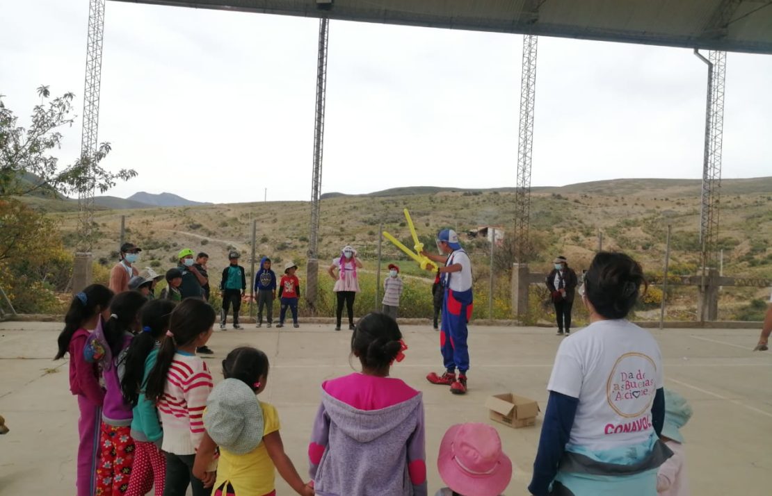 Activity with Kids in Tarija