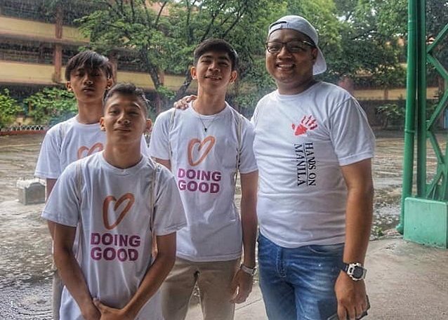 Volunteering with HandsOn Manila